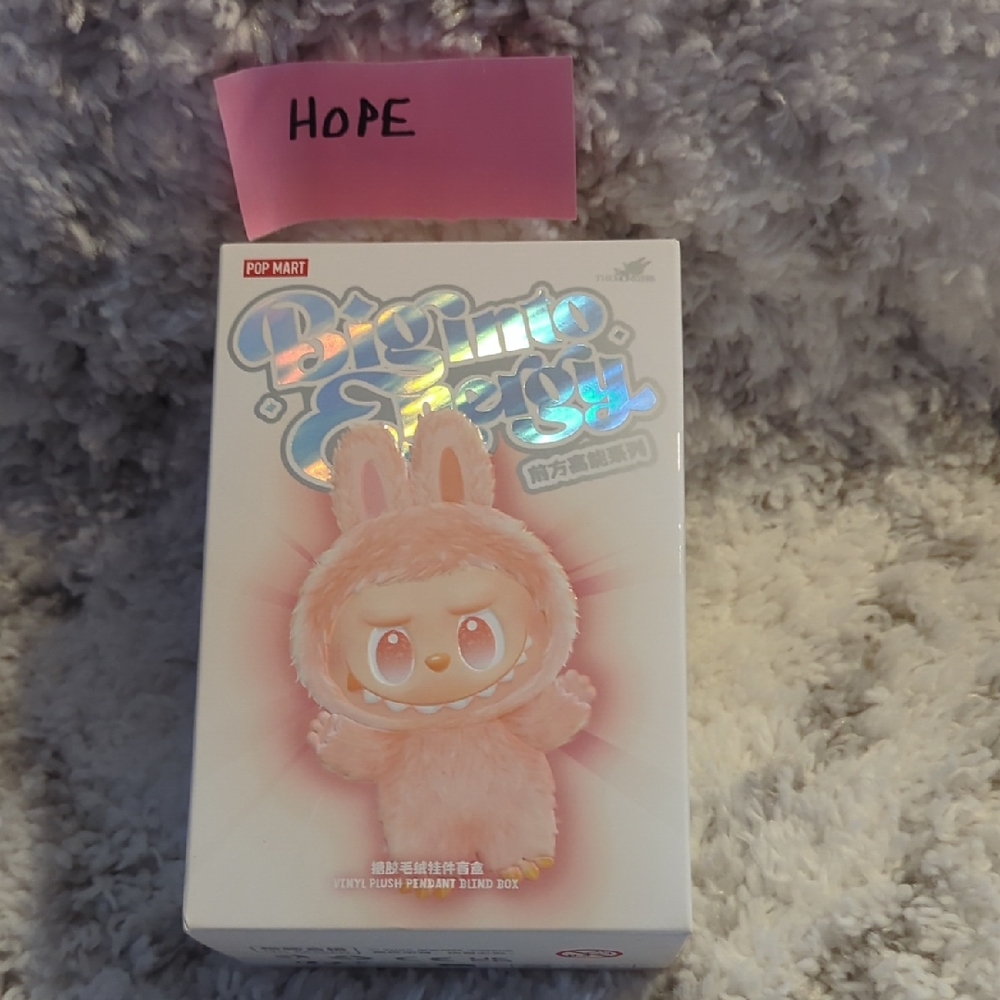 Labubu HOPE Pop Mart, NIB Sealed